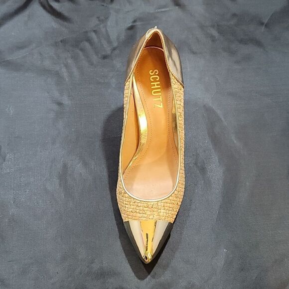 SCHUTZ POINTED TOE HIGH HEEL STILETTO PUMP - Picture 6 of 16